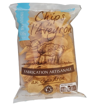 Chips artisanales ondulées Aveyron
