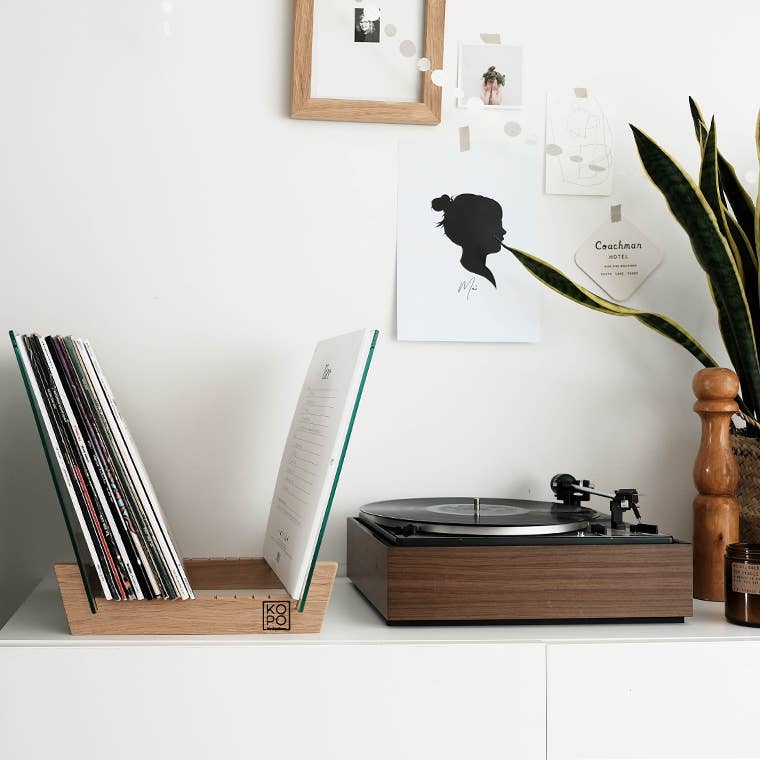 Le support de rangement pour disques vinyles